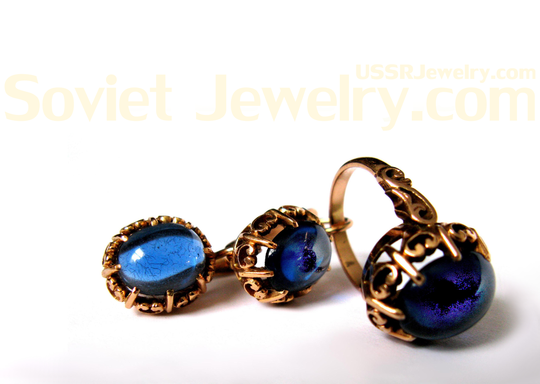 Soviet Gold Jewellery 